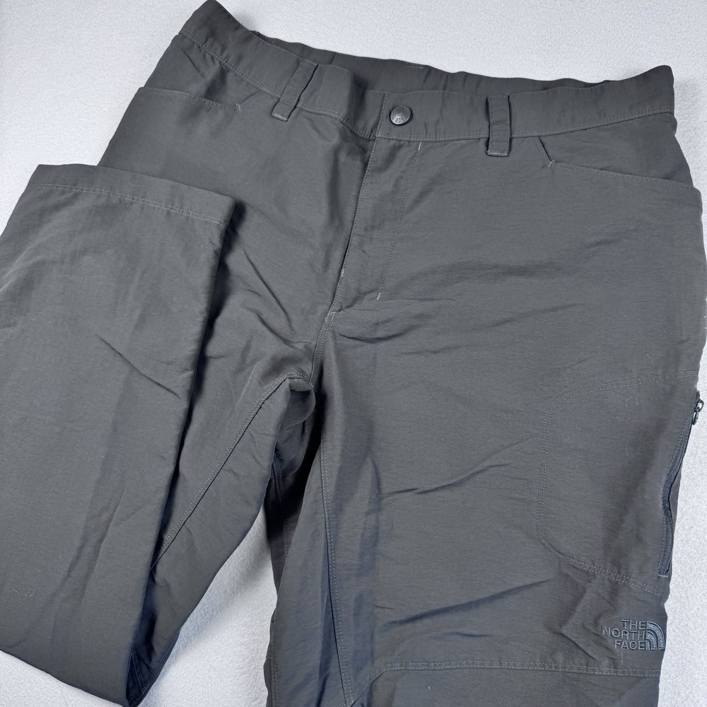 The Northface Paramount Traverse Trail Pants Men 34x29 Green Water Resistant